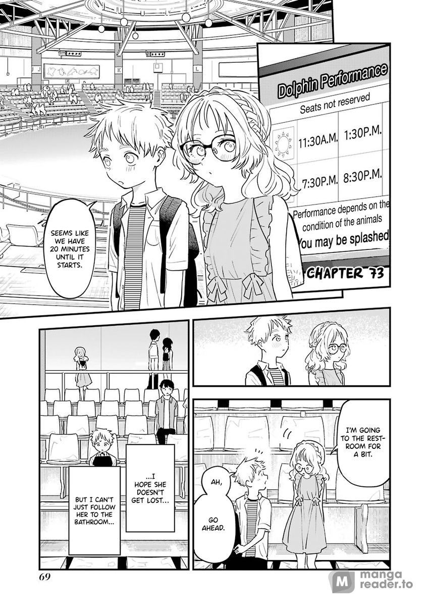 Suki na Ko ga Megane wo Wasureta, Chapter 73 image 01